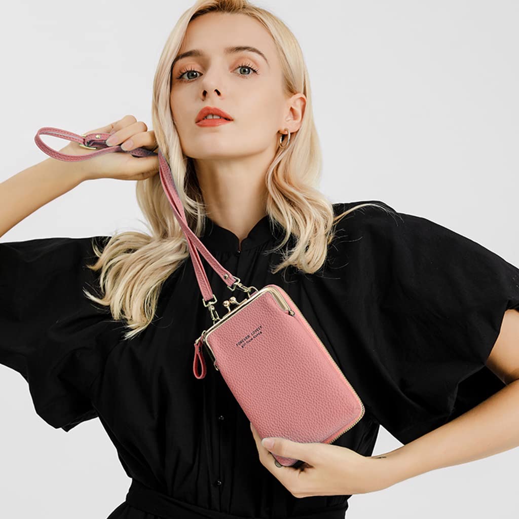 PALAY Sling Bags for Women Stylish Phone Pouch with Back Touch Screen Cell Phone Bag PU Leather Crossbody Bags Women Purse Wallet PALAY Sling Bags for Women Stylish Phone Pouch with Back Touch Screen Cell Phone Bag PU Leather Crossbody Bags Women Purse Wallet